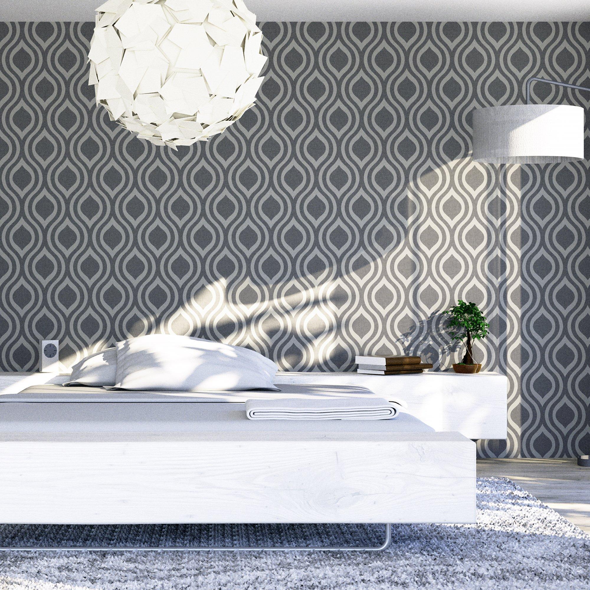 Arthouse Wallpaper Luxe Ogee  910202